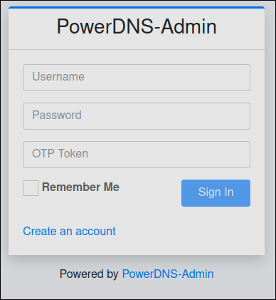 Build Login Panel