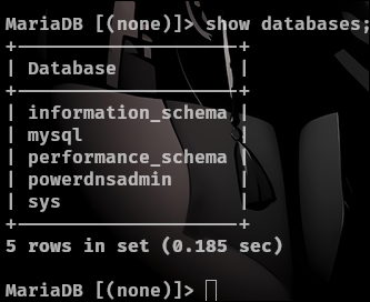 Build Mysql Databases