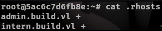 Build Rhosts