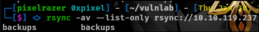 Build Rsync